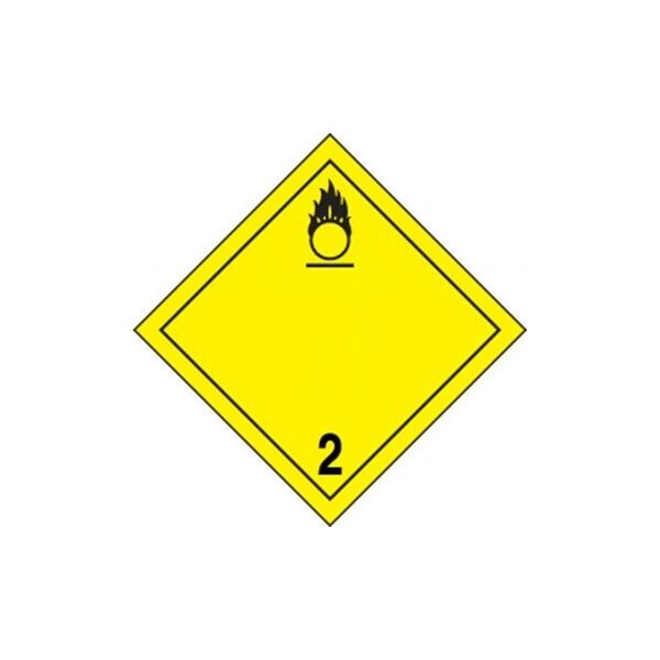 Accuform TDG PLACARD CLASS 2 273MM X 273MM TCP208MG1 TCP208MG1 - main